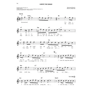 I Write The Songs