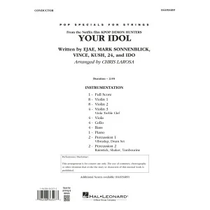 Your Idol (from KPop Demon Hunters) (arr. Chris Larosa) - Conductor Score (Full Score)