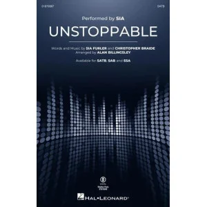 Unstoppable (arr. Alan Billingsley)