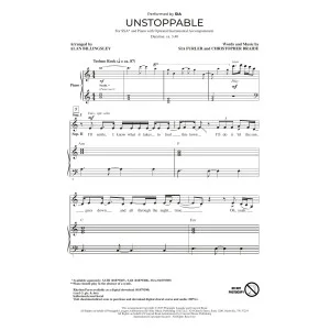 Unstoppable (arr. Alan Billingsley)