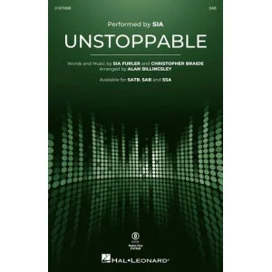 Unstoppable (arr. Alan Billingsley)
