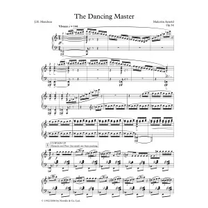 The Dancing Master (Vocal score)