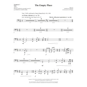 The Empty Place - Trombone 3/Tuba