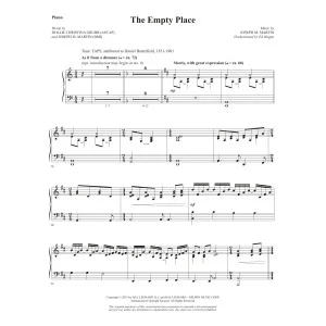 The Empty Place - Piano