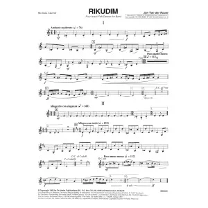 Rikudim - Bb Bass Clarinet