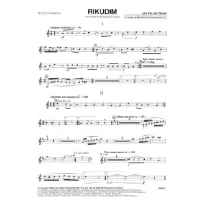 Rikudim - Bb Tenor Saxophone