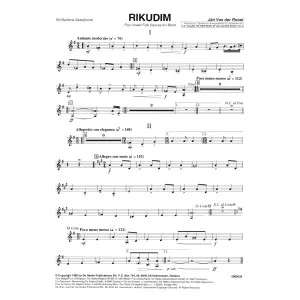 Rikudim - Eb Baritone Saxophone