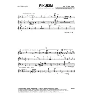 Rikudim - Bb Trumpet / Cornet 2
