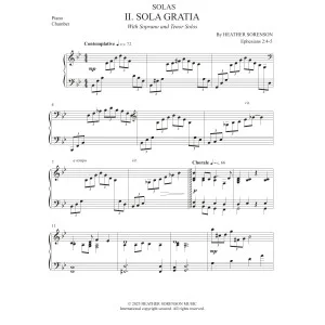 Solas (Chamber Orchestra) - Piano