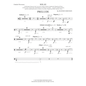 Solas (Chamber Orchestra) - Percussion