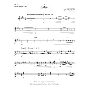 The Four Freedoms - Alto Sax (sub. Trumpet 1-2)
