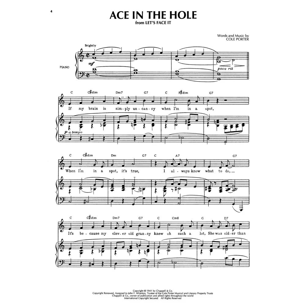 Ace In The Hole (from Let's Face It)