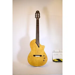 Martinez Hispania Natural - Guitare Solidbody Chambrée Électro-Acoustique | Green Musicians