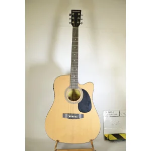 Suzuki Suzuki Guitarra Folk Eléctrica Natural Y Funda - Guitarra Folk Electroacústica Principiante | Green Musicians