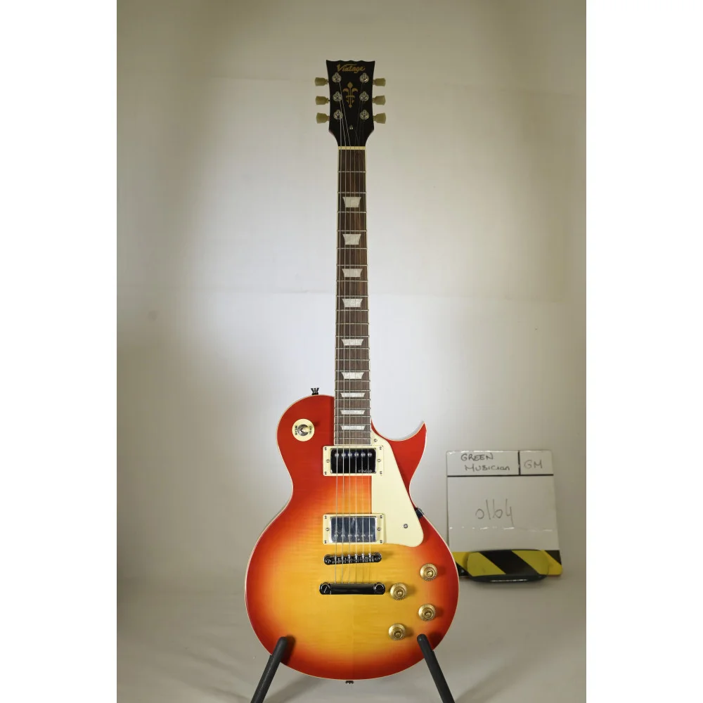Vintage V100cs Cherry Sunburst - Guitarra Eléctrica Vintage | Green Musicians