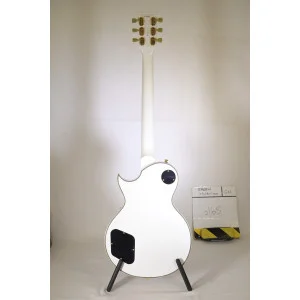 Vintage V100aw Gitarre - Gold Hardware Arctic White