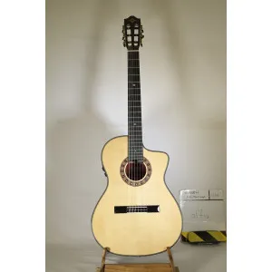 Martinez Crossover MP14-ZI ZN + Gig Bag - Nylon Crossover Guitar 4/4