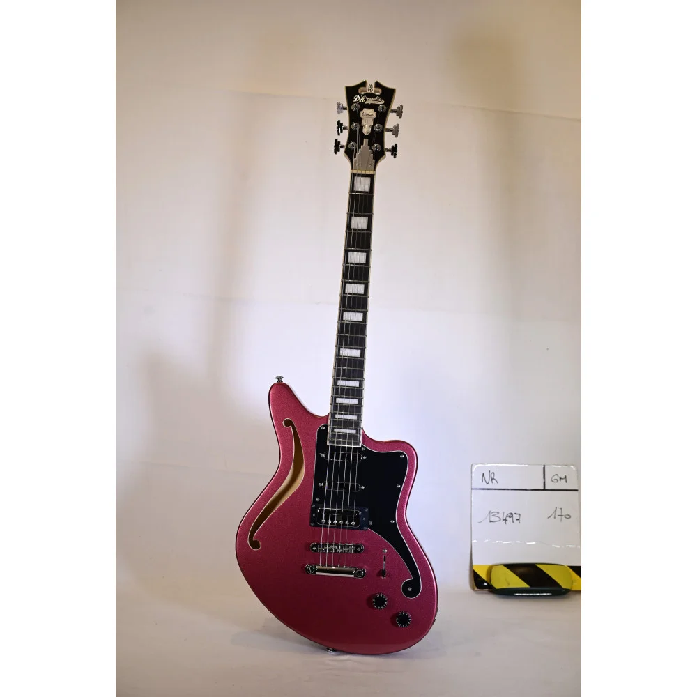 D'Angelico Premier Bedford SH Oxblood - Guitarra Semisólida | Green Musicians