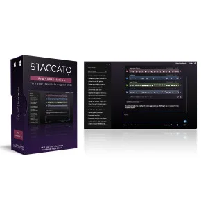 Staccato Ai Staccato Pro - One Year Subscription