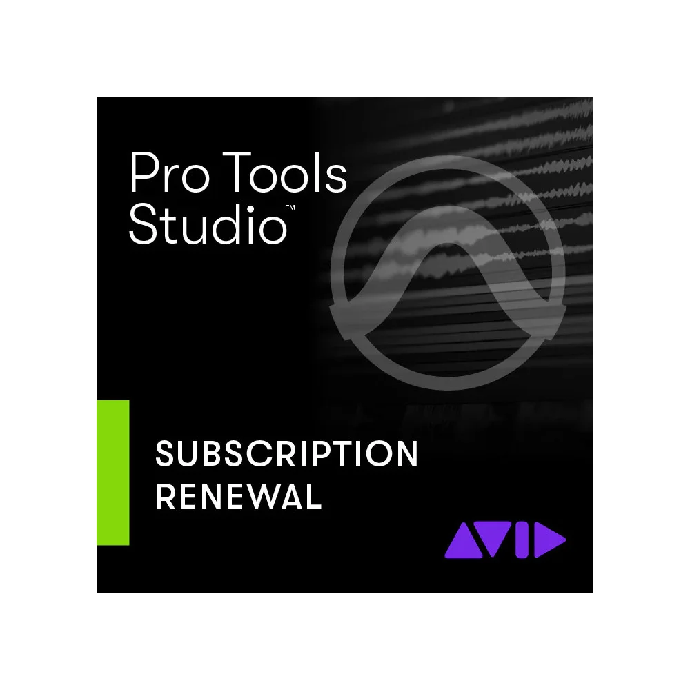 Avid Pro Tools Studio - Renouvellement 1 an