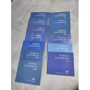 Schola Cantorum volumes 1 à 13