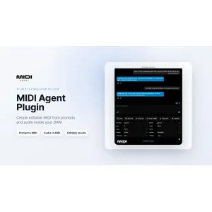 Midiagent AI MIDI Generator Plugin