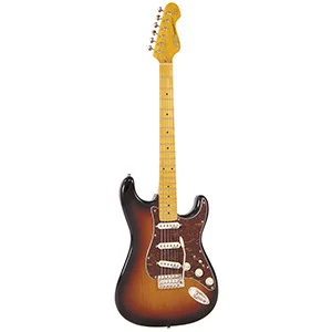 Vintage V6mssb Guitare Électrique Reissued MPL Sunburst | Green Musicians