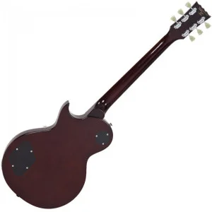 Vintage V100it Guitar- Flame Iced Tea