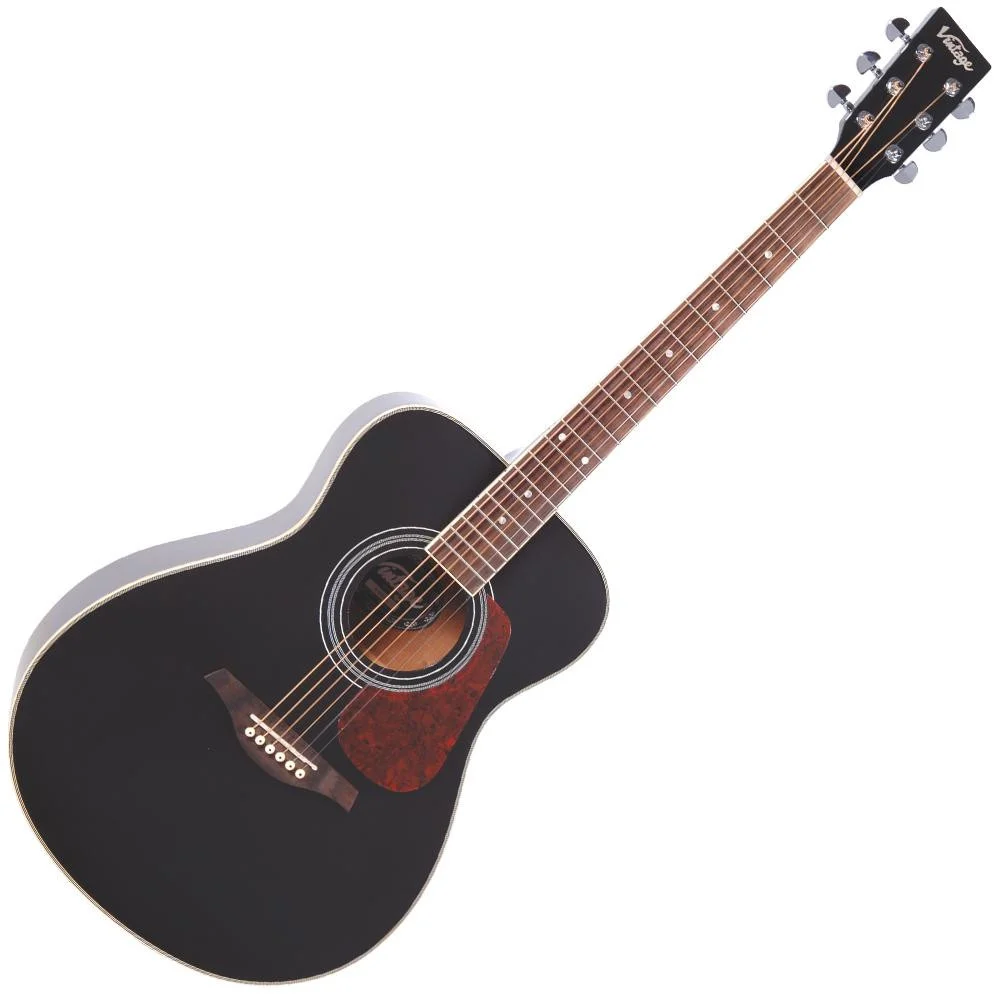 Vintage V300bkoft Guitar Outfit Black - Ensemble guitare complet