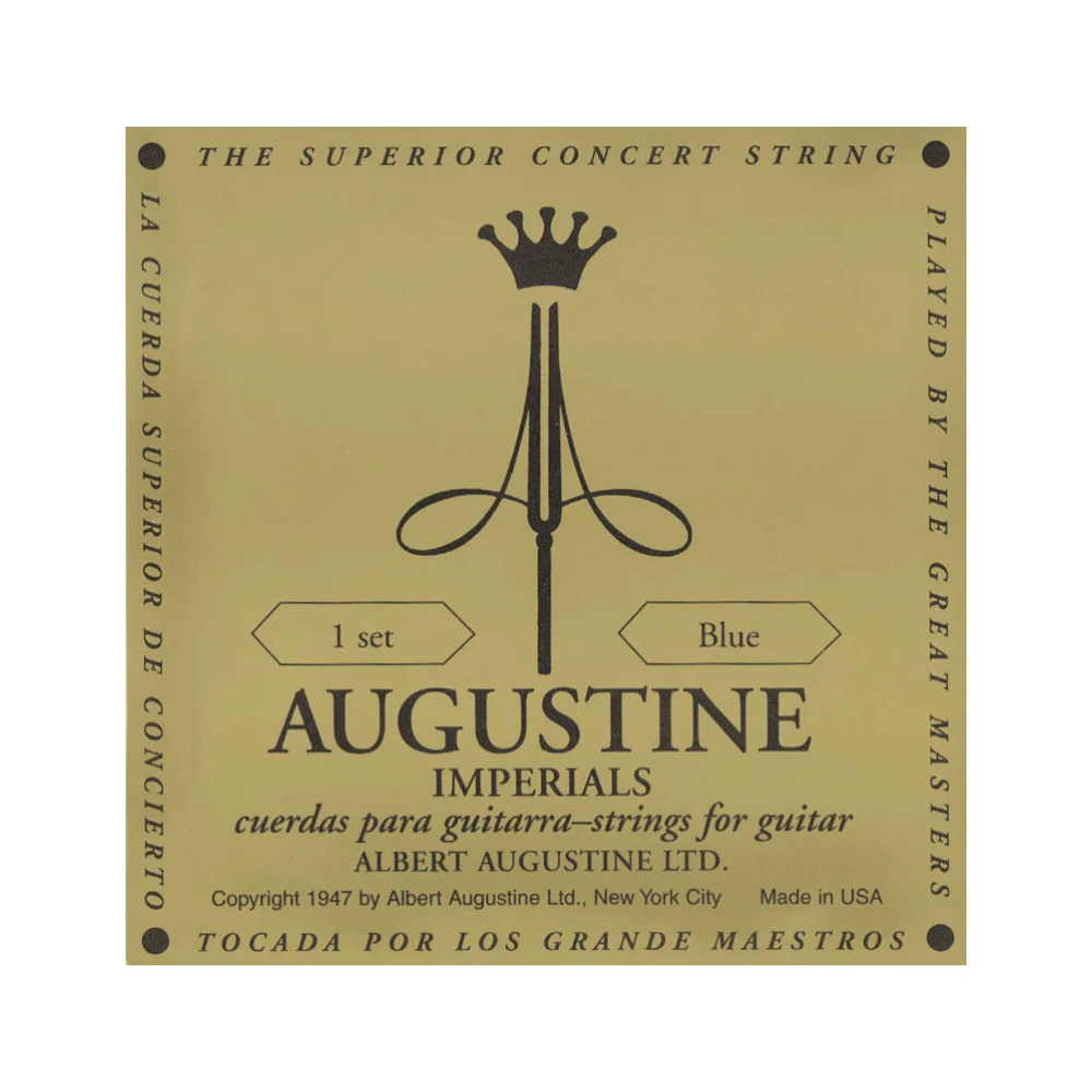 Jeu de cordes Imperials Blue pour guitare classique | Green Musicians
