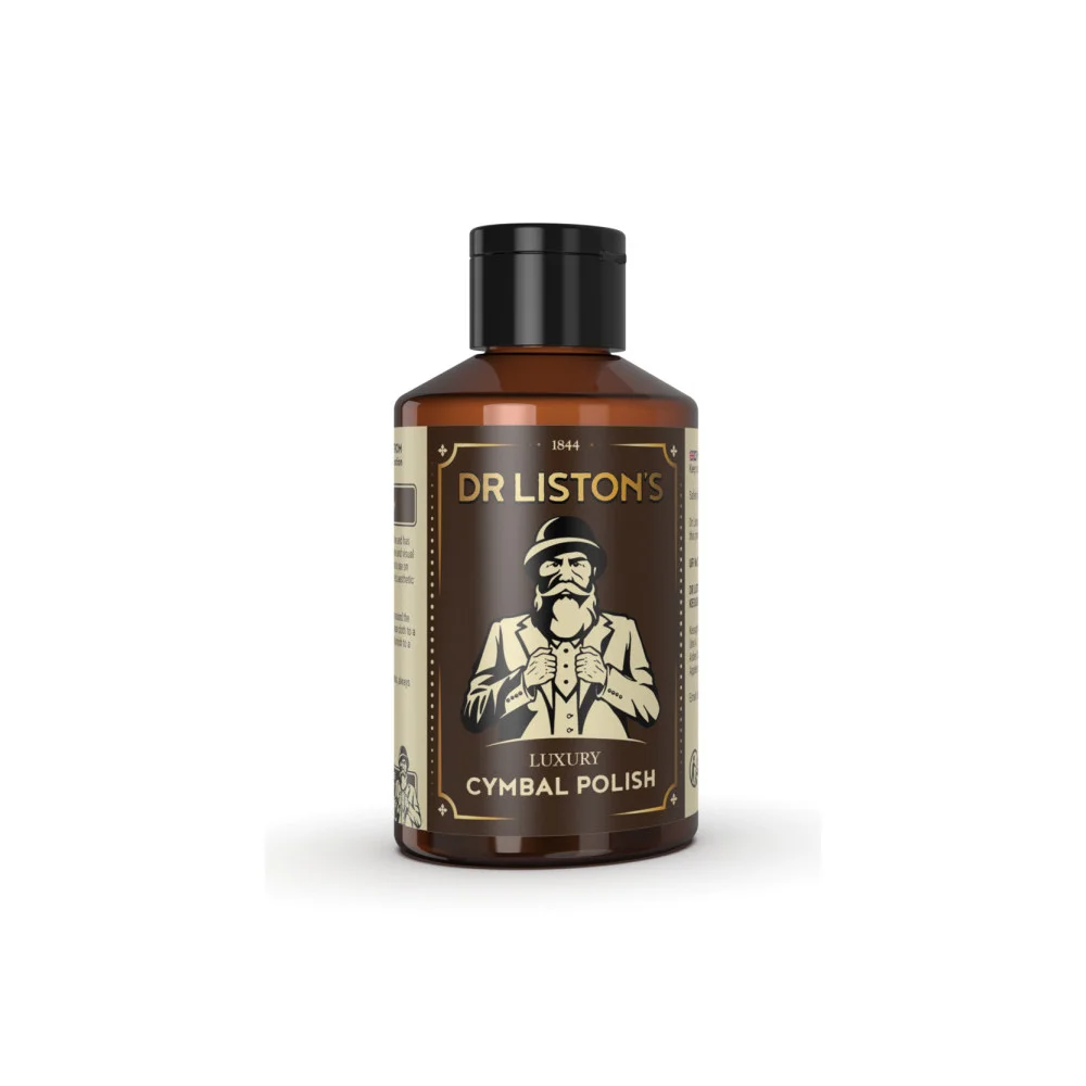 POLISH DE LUXE POUR CYMBALES Dr Liston - Nettoyant et Protecteur Professionnel pour Cymbales