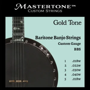 Cordes à tirant personnalisé pour banjo baryton | Acier nickelé Fabriqué USA