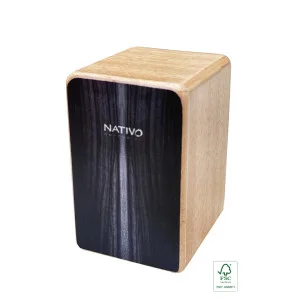 Mini cajón shaker, panel frontal negro