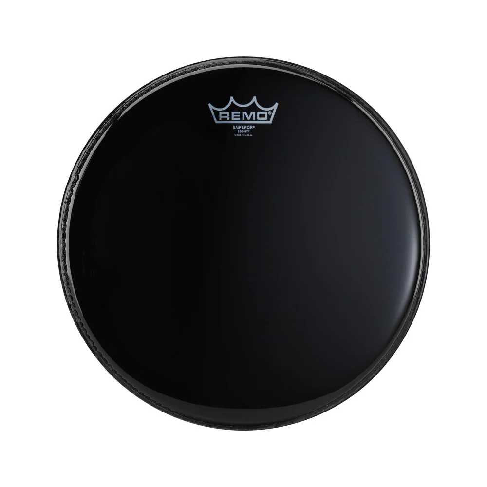 Parche Emperor Ebony 15" para Tom, Redoblante y Tom de piso - Remo