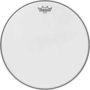 Peau de frappe White Suede Emperor 16" - Green Musicians