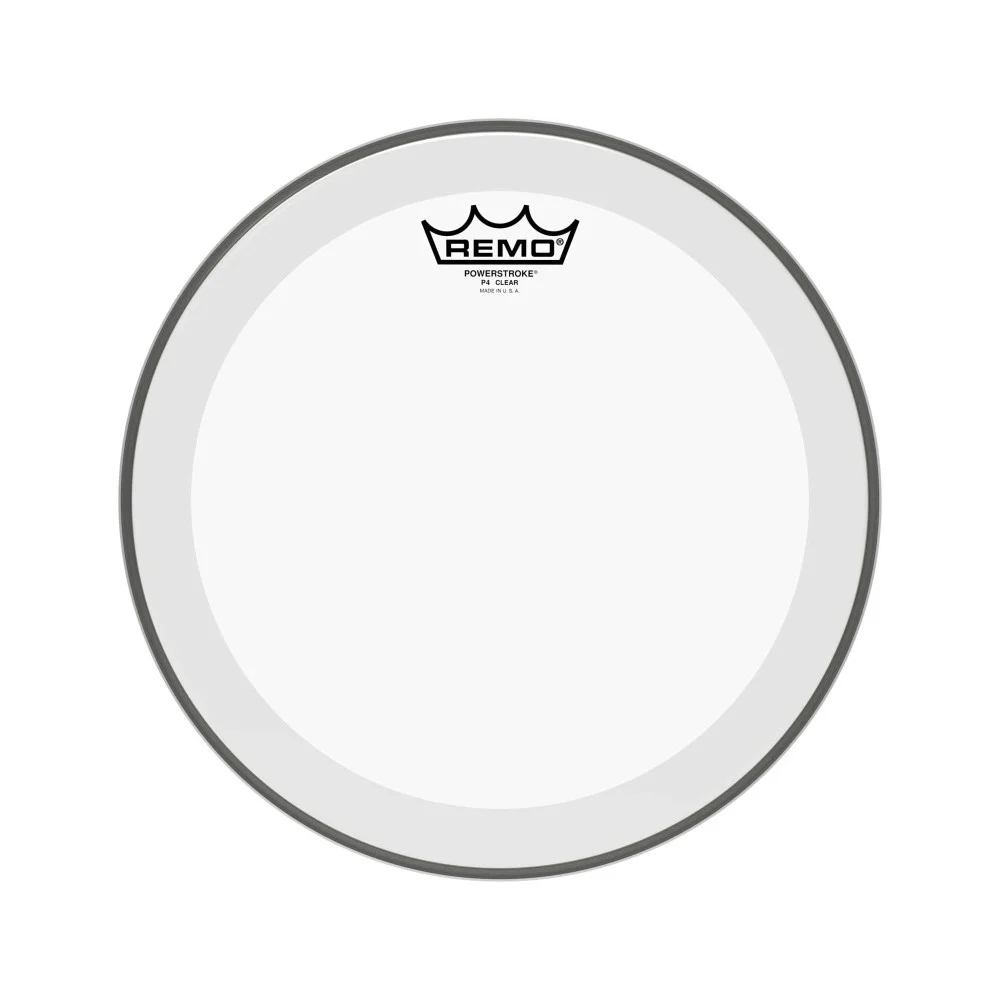 Parche Powerstroke 4 transparente 12" doble capa para Tom | Green Musicians