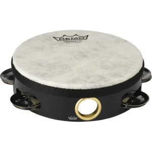 Tambourin 6" 1 Reihe 8 Schellen nicht stimmbares Fell | Green Musicians