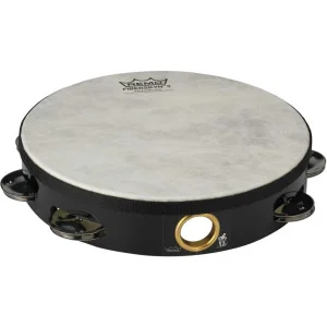 Tamburin 8" 1-reihig 8 Schellen | Nicht stimmbares Fell - Green Musicians