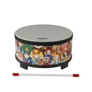 Tom de piso "Rhythm Club" 10" x 5"