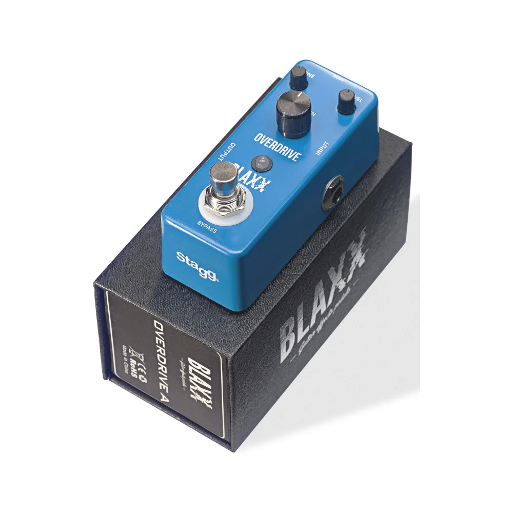 Pedal de Overdrive BLAXX para guitarra eléctrica | True Bypass