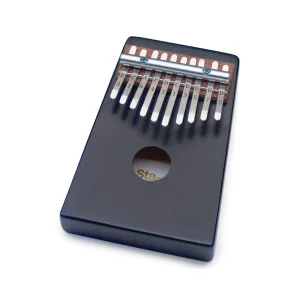 Kalimba 10 lames pour enfants | Instrument de musique africain en tilleul et acier