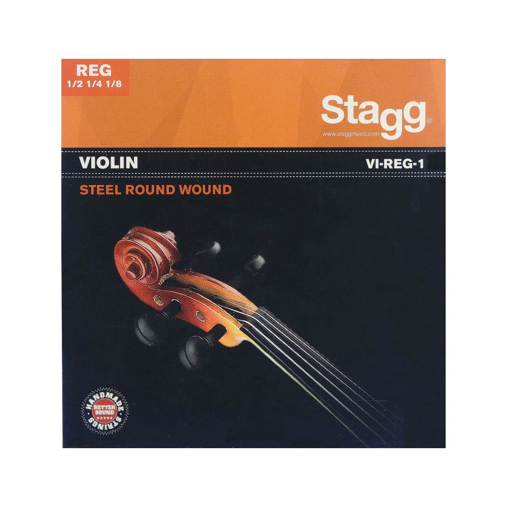 Jeu de cordes pour violon 1/2 & 1/4 & 1/8, acier filé, extra extra-light