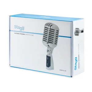 Microphone dynamique cardioïde multifonction de style années 50 | Green Musicians