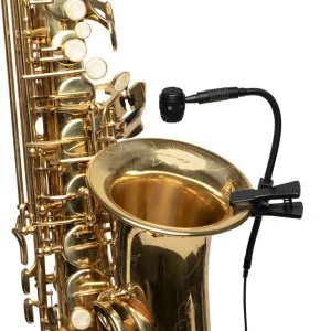 Pince pour microphone SIM20 à fixer sur saxophone - Support plastique robuste | Green Musicians