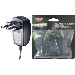 Adaptador de corriente DC 9V/0,2A para afinador/metrónomo | Alimentación fiable y estable