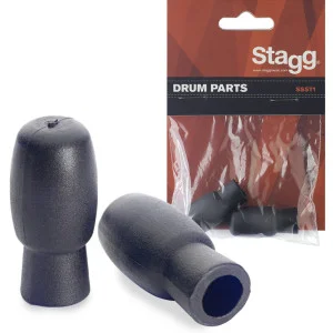 Par de silenciadores para baquetas - Accesorio de caucho moldeado | Green Musicians