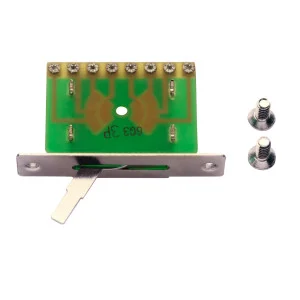 Selector micro de 3 posiciones - Conmutador compacto para circuitos electrónicos