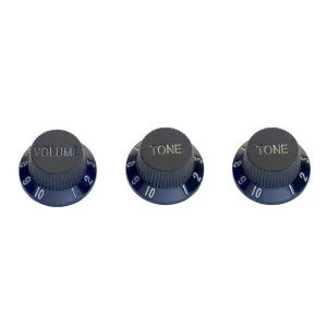 Perillas de volumen y tono (x2) para guitarra eléctrica tipo S