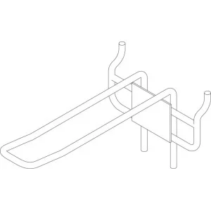 Doppelhaken für Präsentationstafel - 1 Stück - Schwarz 24 cm | Green Musicians