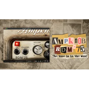 Ampknob BDM '75 - Plugin simulateur d'ampli guitare Punk Rock par Jens Bogren